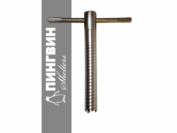 Фото Ввертыш Пингвин нержавеющий, скользящая ручка 16х130 мм Фото Ввертыш Пингвин нержавеющий, скользящая ручка 16х130 мм